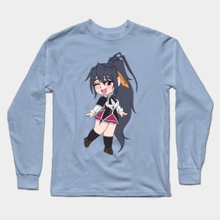 Akeno Himejima Chibi Long Sleeve T-Shirt